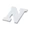 6 Pack: 9" White MDF Whimsy Letter by Make Market®